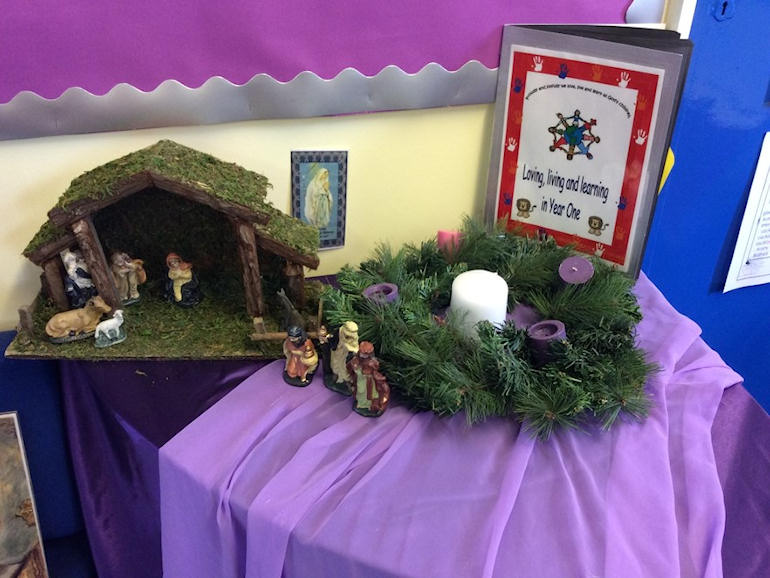 Advent Prayer Corner