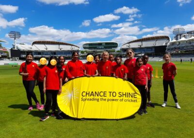 On the Lord's pitch thanks to Chance to Shine