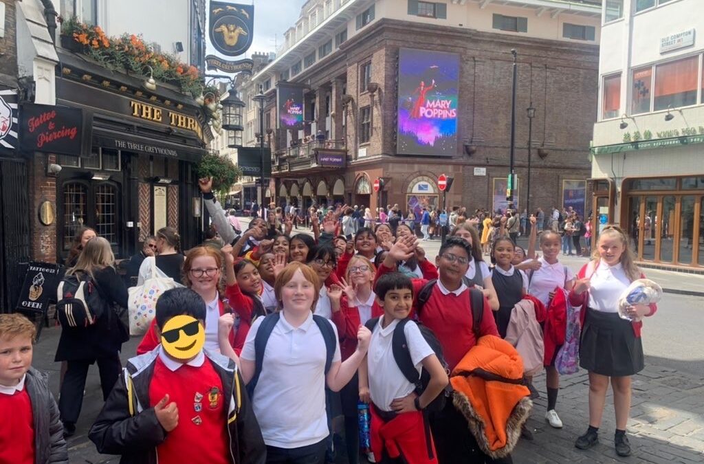 Y6 Trip to London 2022 and sleepover