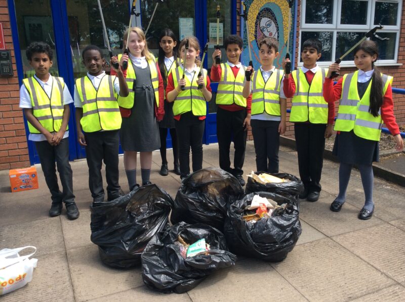 Laudato Si Leaders Litter Picking