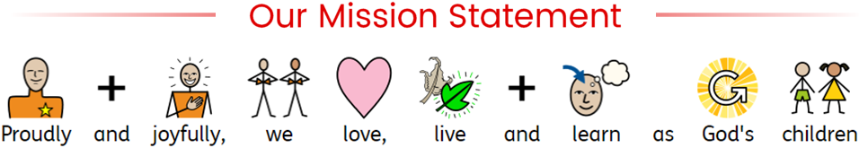 Missionstatement Proudly and joyfully, we love, live and learn as God's children