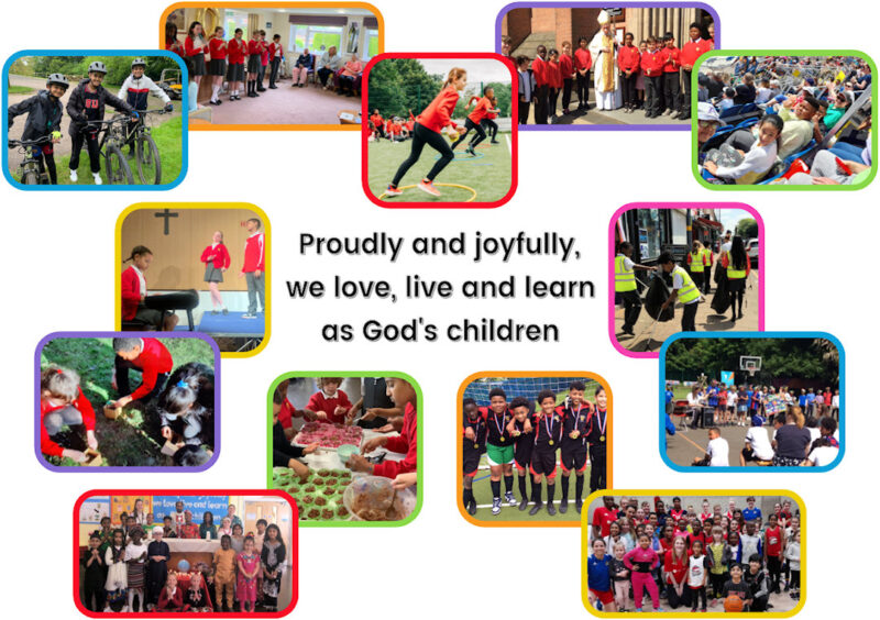 Virtues Proudly and joyfully, we love, live and learn as God's children
